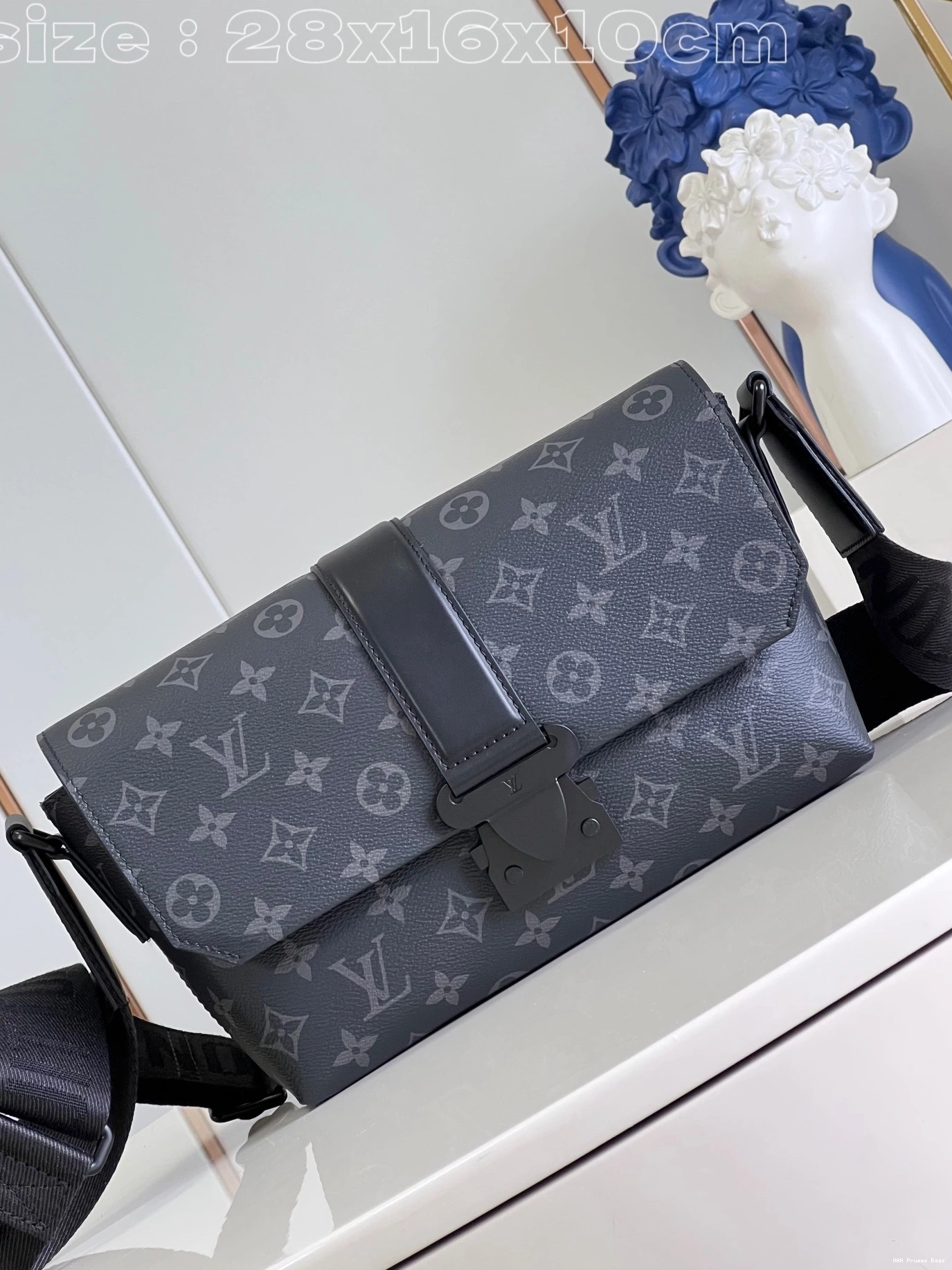AAA Pruses Bags LOUIS S-Cape VUITTON Messenger 0731